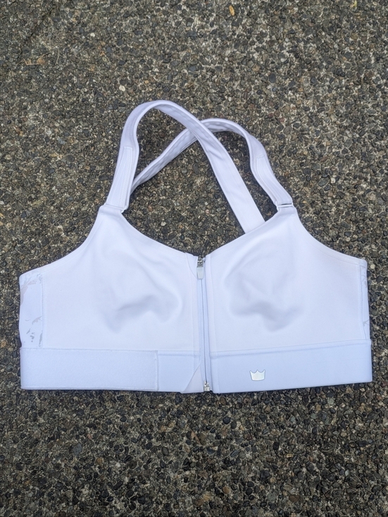 SHEFIT Other - SHEFIT White Front-Zip High Support Sports Bra